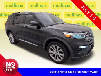 2020 Black Metallic Ford Explorer Limited 4X4 SUV