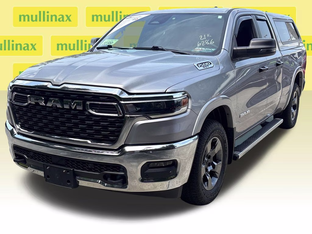 2025 Billet Silver Metallic Clearcoat Ram 1500 Big Horn/Lone Star 4X4 Truck
