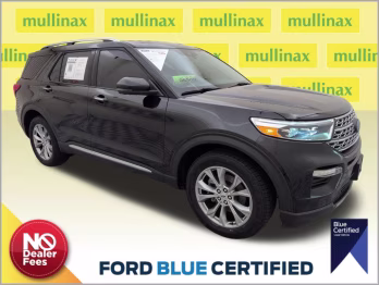 2020 Black Metallic Ford Explorer Limited 4X4 SUV