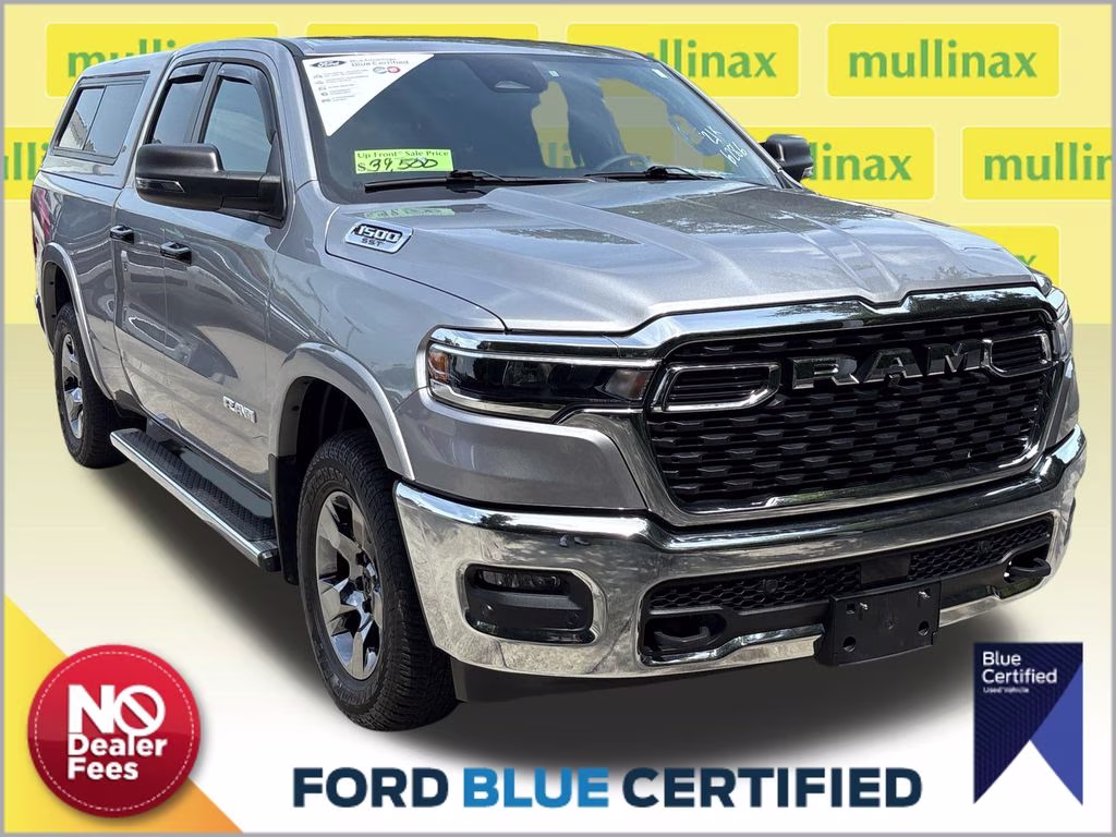 2025 Billet Silver Metallic Clearcoat Ram 1500 Big Horn/Lone Star 4X4 Truck