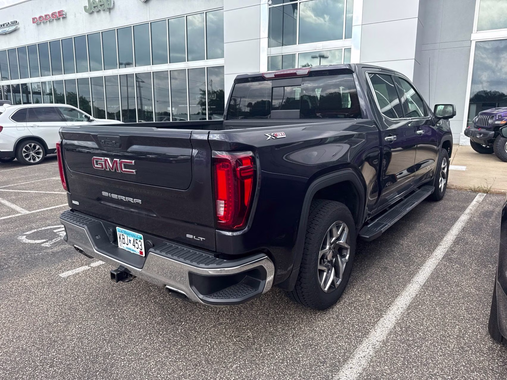 2022 Titanium Rush Metallic GMC Sierra 1500 SLT 4X4 Truck