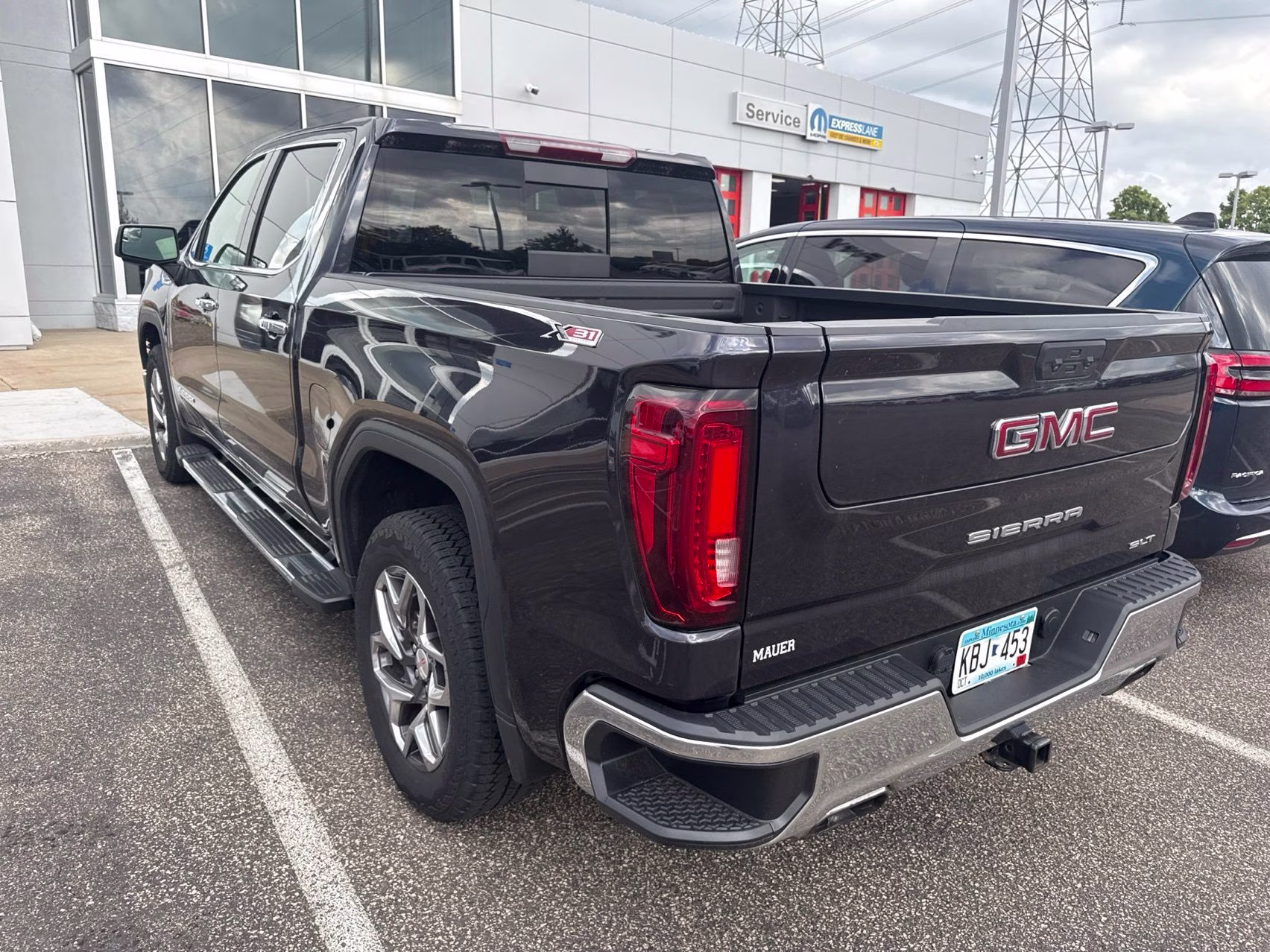2022 Titanium Rush Metallic GMC Sierra 1500 SLT 4X4 Truck