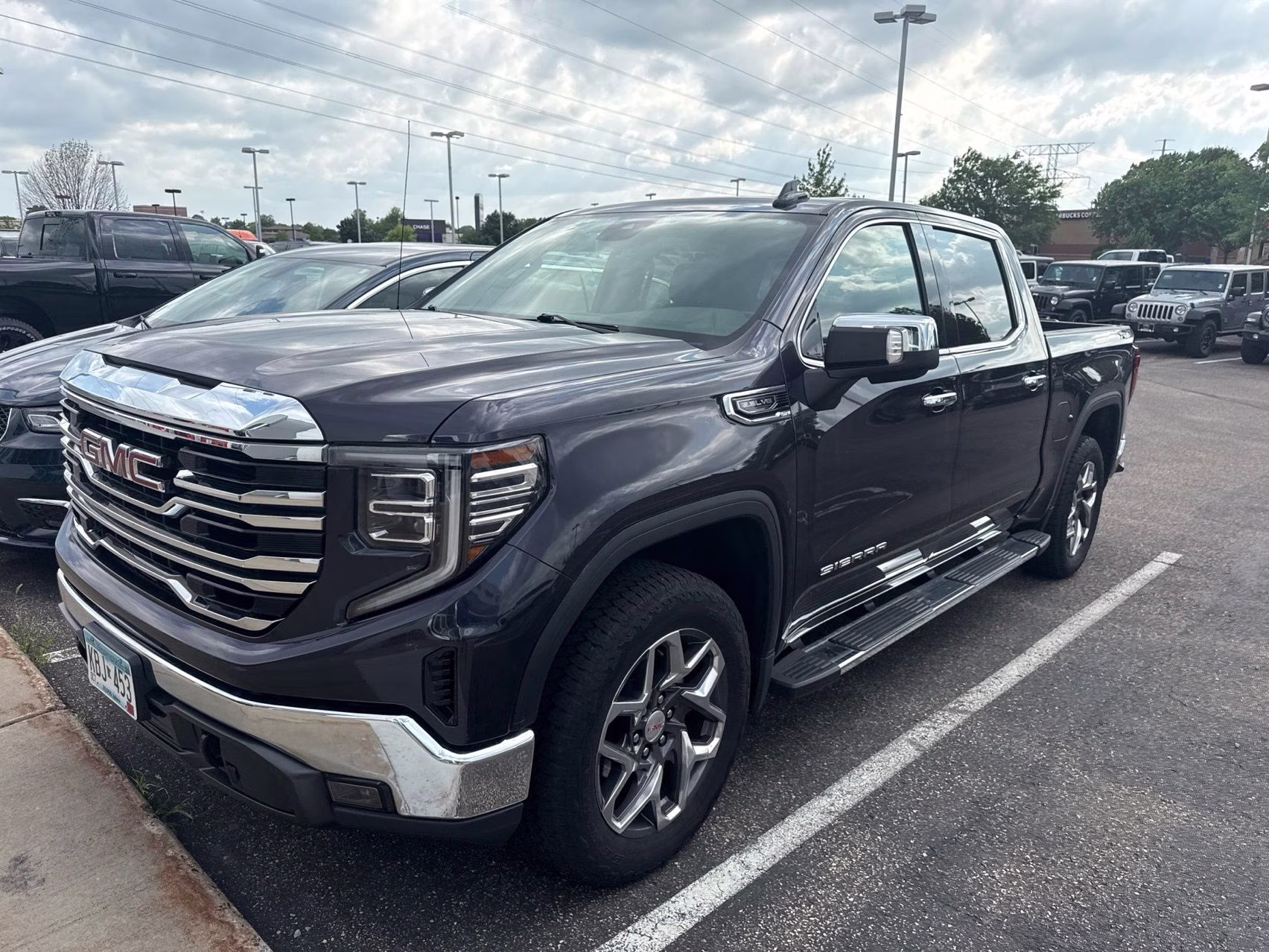2022 Titanium Rush Metallic GMC Sierra 1500 SLT 4X4 Truck