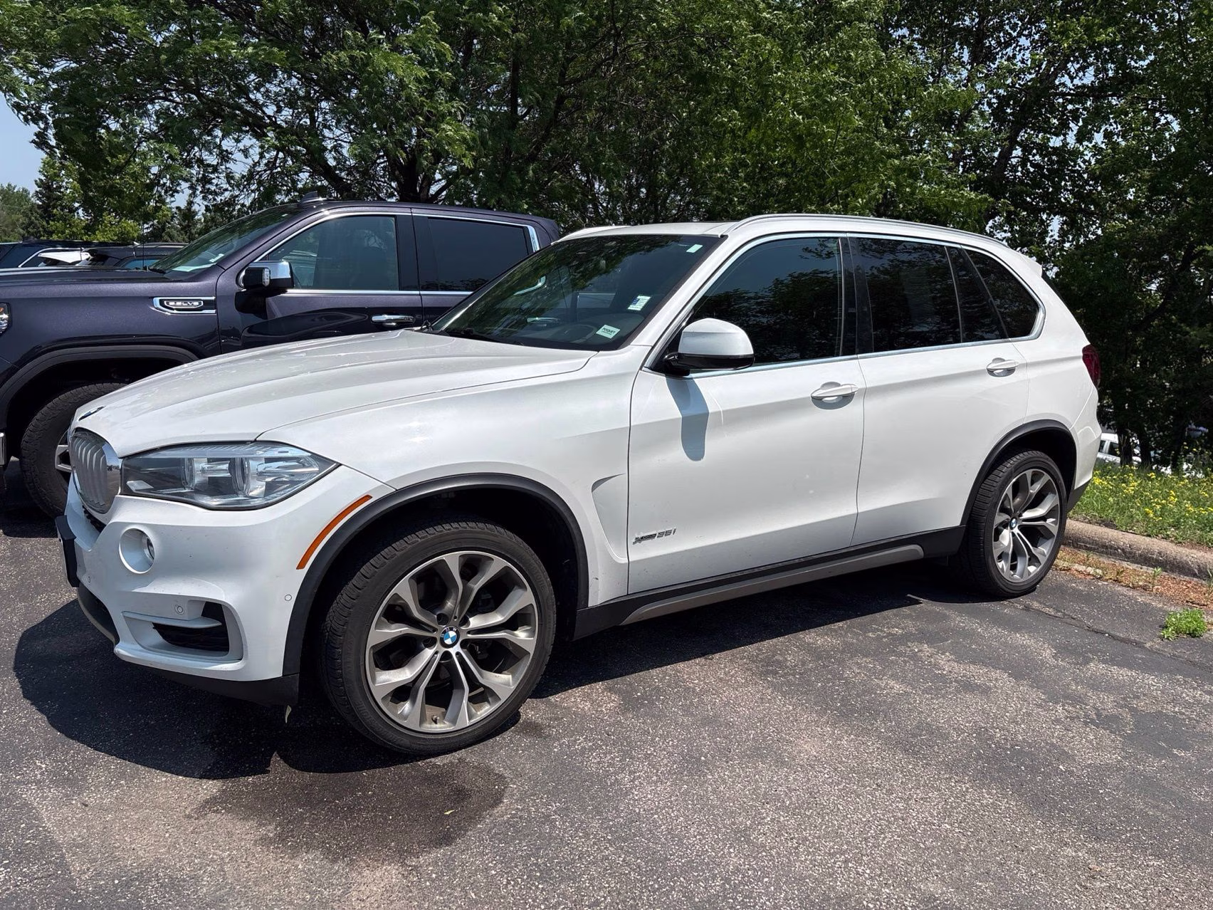 2018 White Metallic BMW X5 xDrive35i AWD SUV