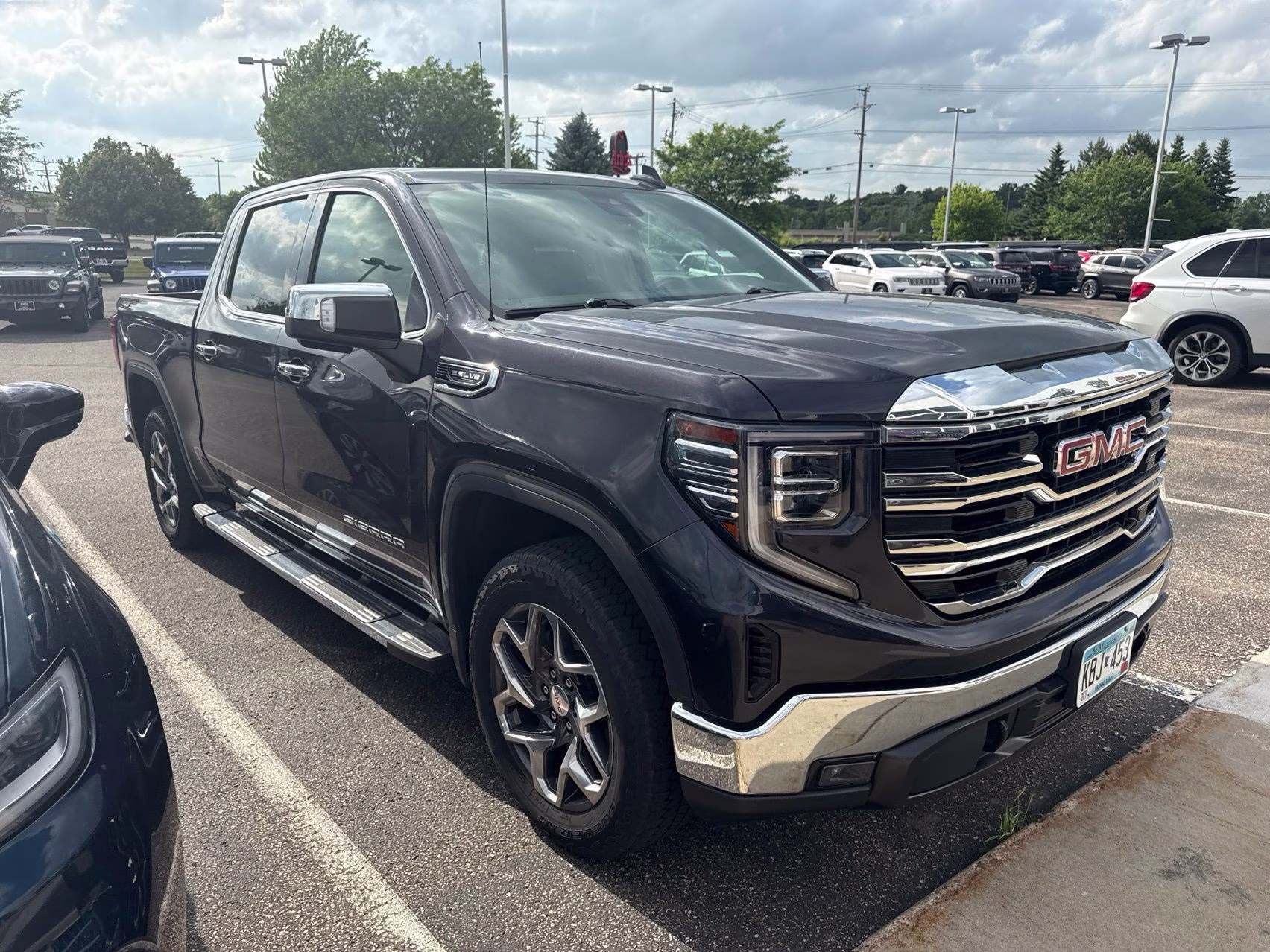 2022 Titanium Rush Metallic GMC Sierra 1500 SLT 4X4 Truck