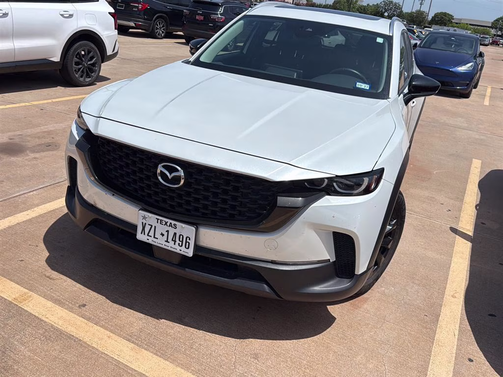 2024 Wind Chill Pearl Mazda CX-50 2.5 S Premium Package AWD SUV