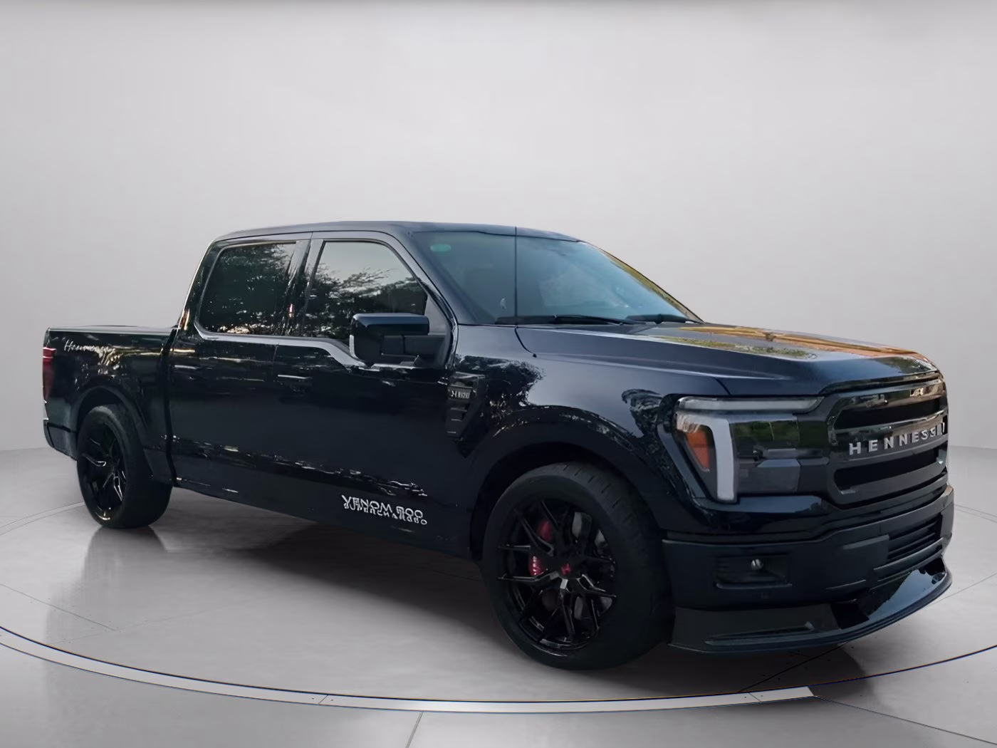 2026 Antimatter Blue Metallic Ford F-150 LARIAT Crew Cab Pickup 4X4 Truck