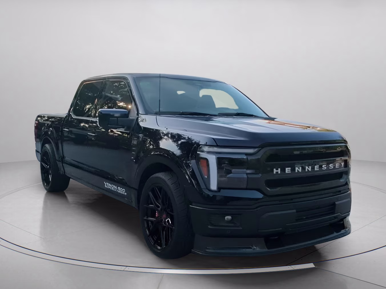 2026 Antimatter Blue Metallic Ford F-150 LARIAT Crew Cab Pickup 4X4 Truck