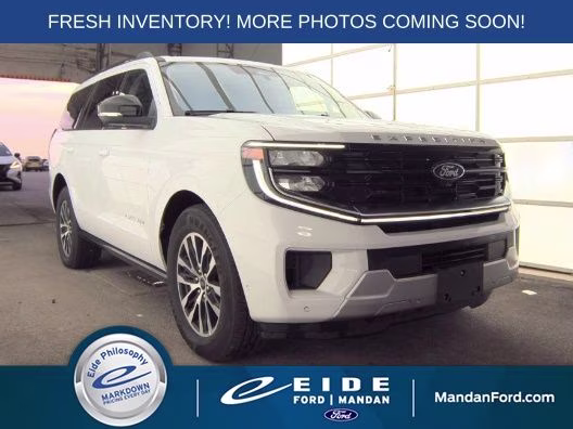 2025 Oxford White Ford Expedition Platinum 4X4 SUV