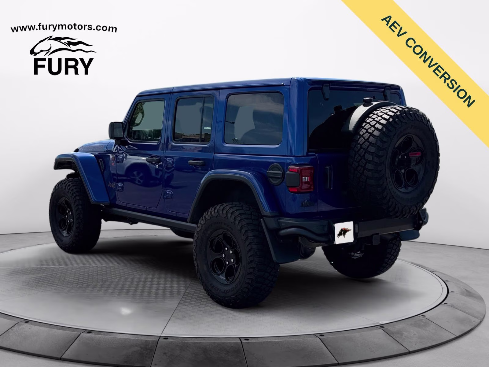 2020 Ocean Blue Metallic Clearcoat Jeep Wrangler Unlimited Rubicon AEV 4X4 SUV