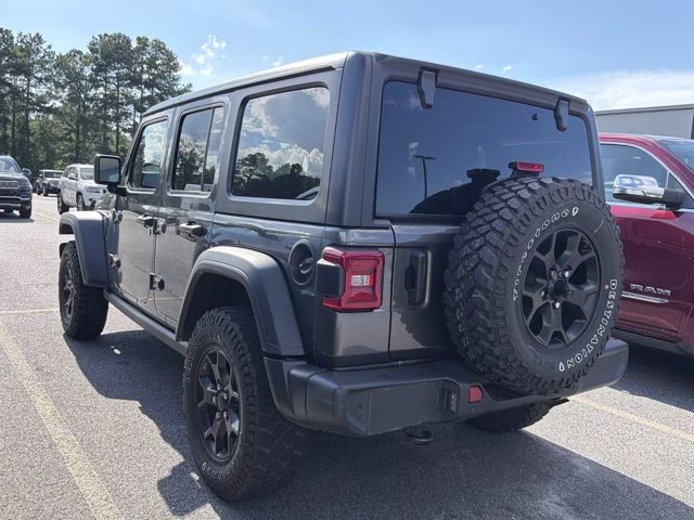 2021 Granite Crystal Metallic Clearcoat Jeep Wrangler Unlimited Willys 4X4 Convertible