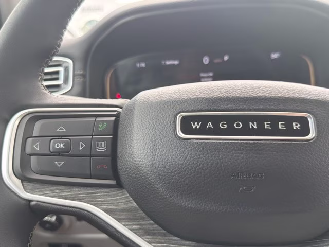 2024 Bright White Clearcoat Jeep Wagoneer L Series II RWD SUV