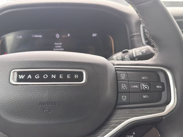 2024 Bright White Clearcoat Jeep Wagoneer L Series II RWD SUV