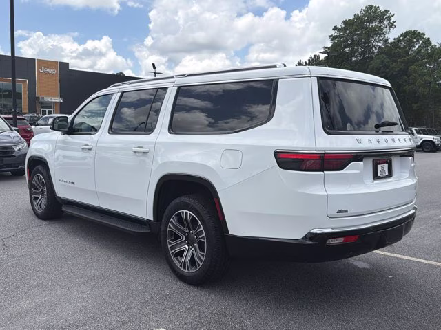 2024 Bright White Clearcoat Jeep Wagoneer L Series II RWD SUV