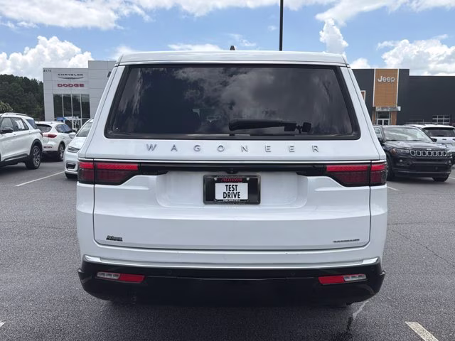 2024 Bright White Clearcoat Jeep Wagoneer L Series II RWD SUV