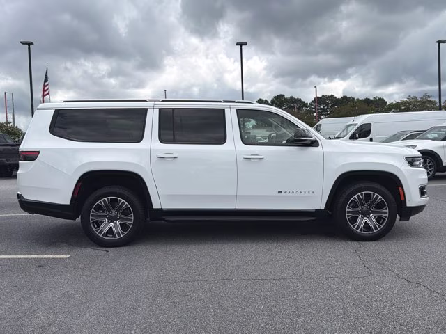 2024 Bright White Clearcoat Jeep Wagoneer L Series II RWD SUV