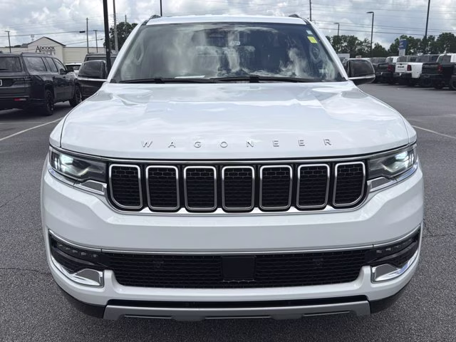 2024 Bright White Clearcoat Jeep Wagoneer L Series II RWD SUV