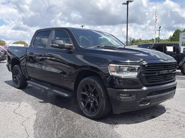 2023 Diamond Black Crystal Pearlcoat Ram 1500 Laramie 4X4 Truck