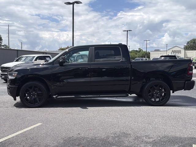 2023 Diamond Black Crystal Pearlcoat Ram 1500 Laramie 4X4 Truck
