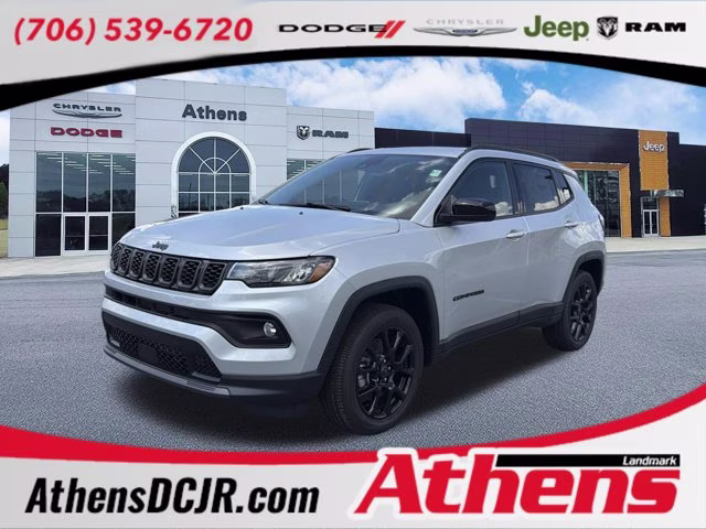 2026 Silver Zynith Metallic Clearcoat Jeep Compass Latitude Altitude 4X4 SUV