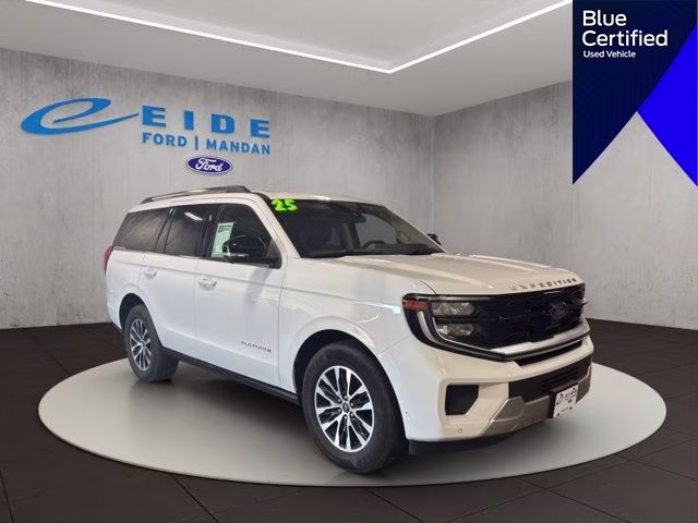2025 Oxford White Ford Expedition Platinum 4X4 SUV