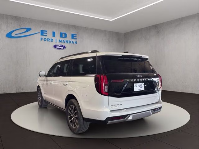 2025 Oxford White Ford Expedition Platinum 4X4 SUV