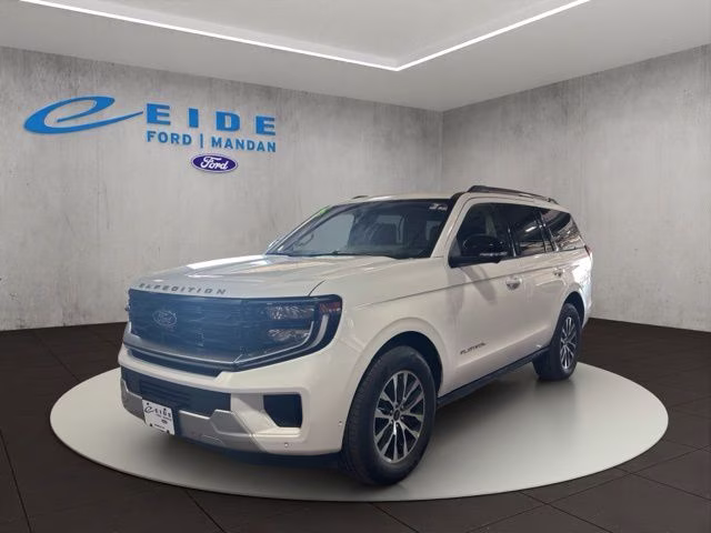 2025 Oxford White Ford Expedition Platinum 4X4 SUV
