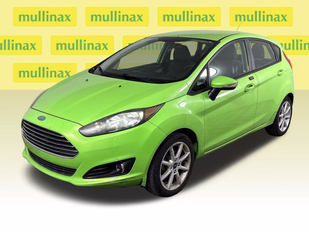 2015 Green Envy Metallic Tricoat Ford Fiesta SE FWD Hatchback