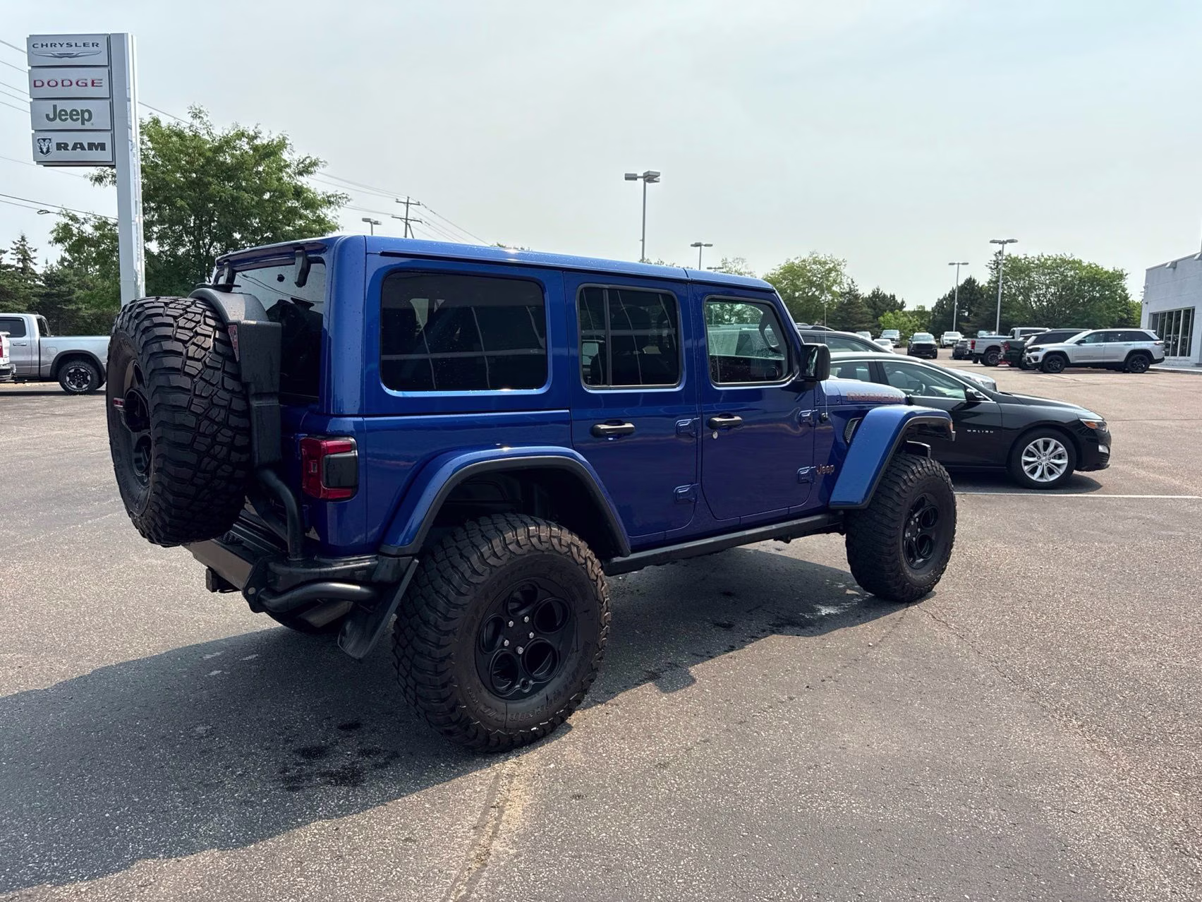 2020 Ocean Blue Metallic Clearcoat Jeep Wrangler Unlimited Rubicon AEV 4X4 SUV