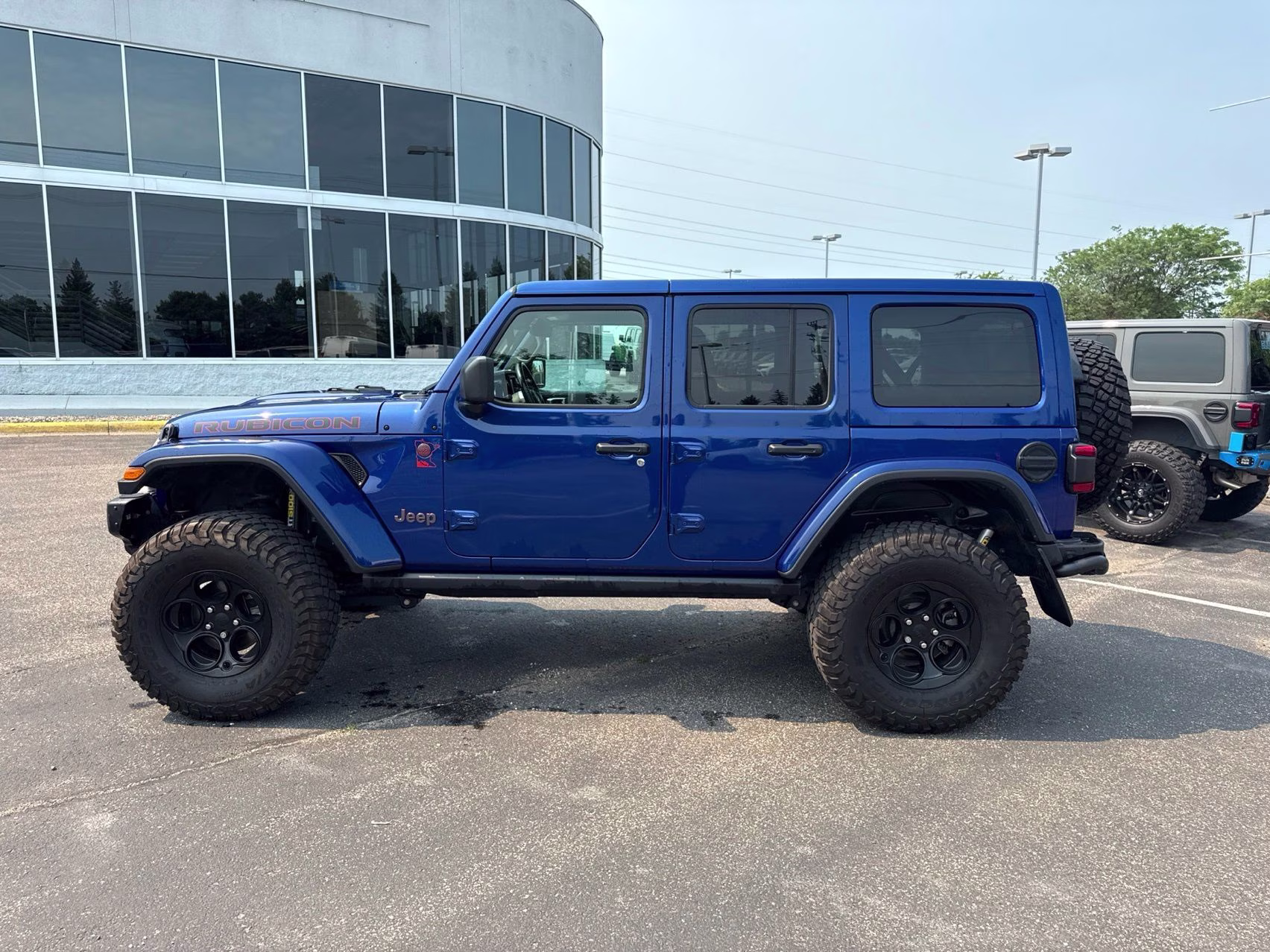 2020 Ocean Blue Metallic Clearcoat Jeep Wrangler Unlimited Rubicon AEV 4X4 SUV