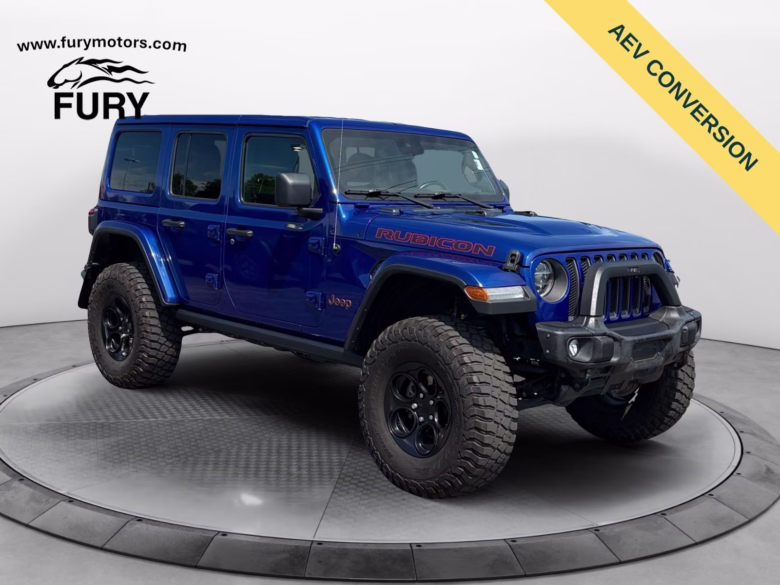 2020 Ocean Blue Metallic Clearcoat Jeep Wrangler Unlimited Rubicon AEV 4X4 SUV