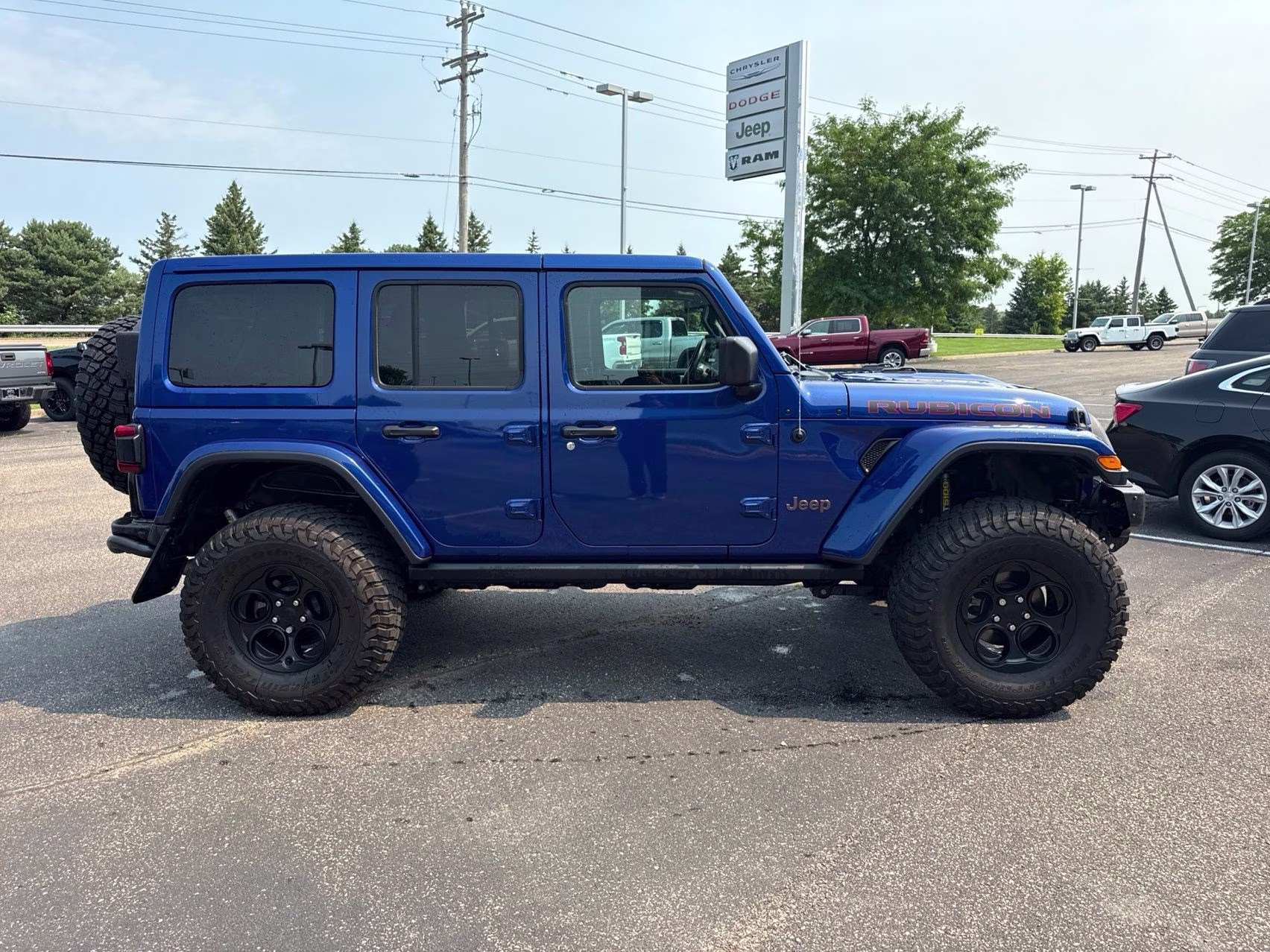 2020 Ocean Blue Metallic Clearcoat Jeep Wrangler Unlimited Rubicon AEV 4X4 SUV
