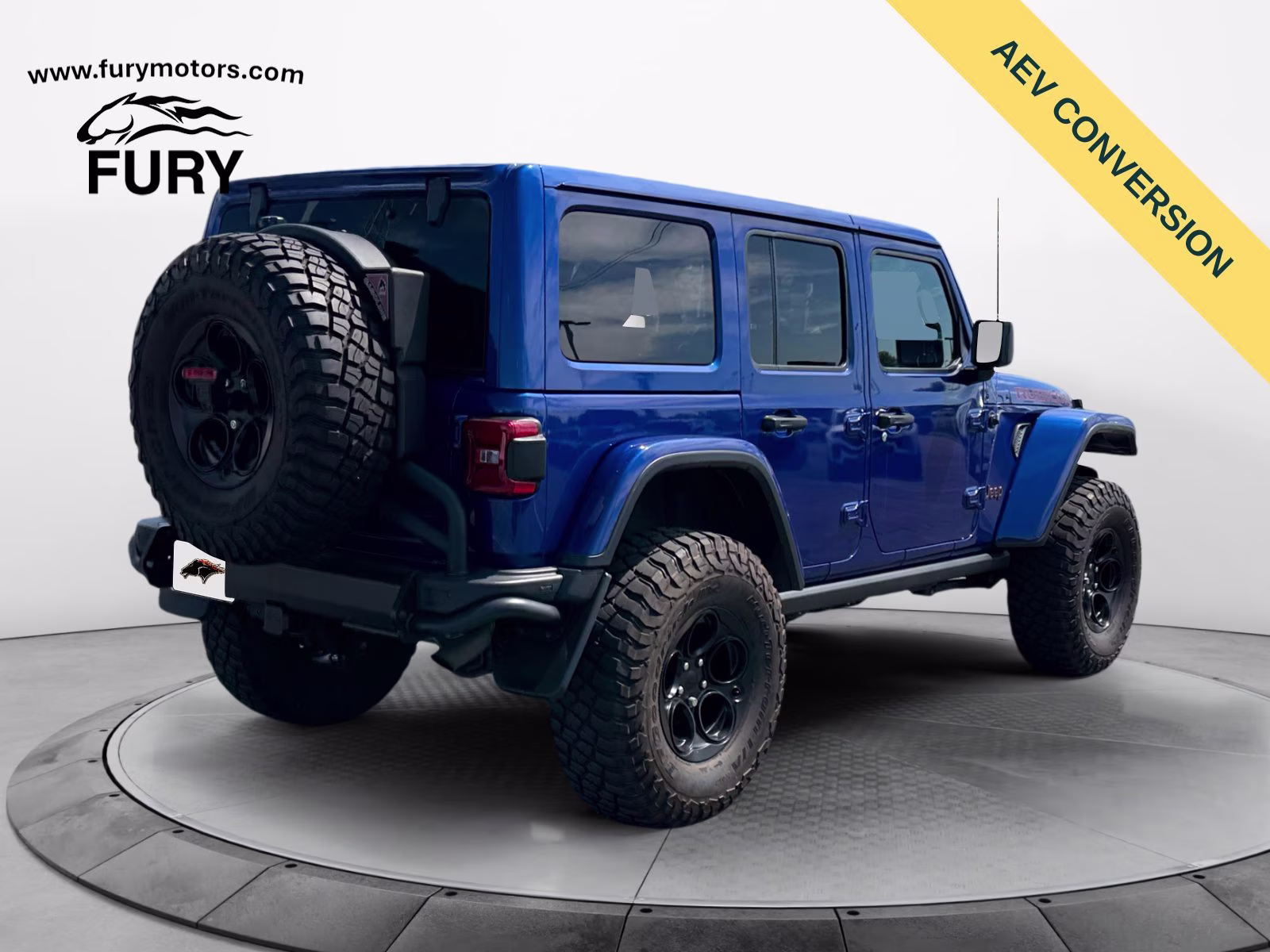 2020 Ocean Blue Metallic Clearcoat Jeep Wrangler Unlimited Rubicon AEV 4X4 SUV
