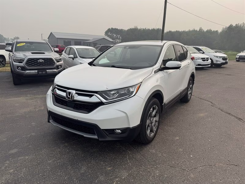 2019 Platinum White Pearl Honda CR-V EX-L AWD SUV