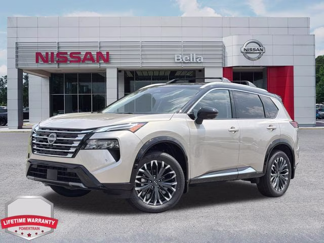 2026 Champagne Silver Metallic Nissan Rogue Platinum AWD SUV
