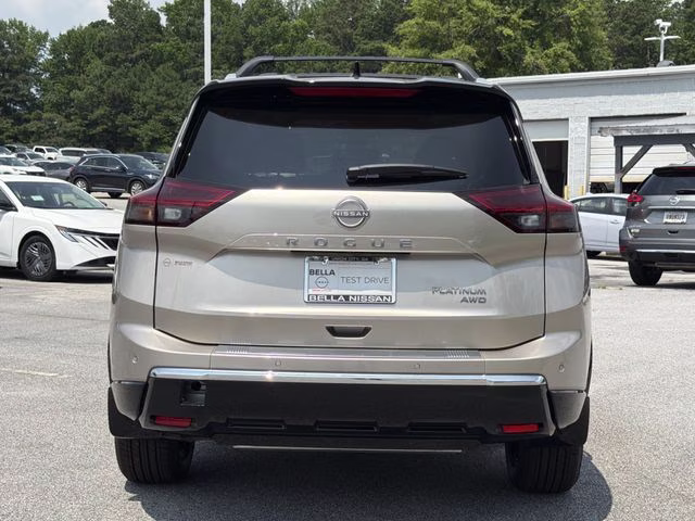 2026 Champagne Silver Metallic Nissan Rogue Platinum AWD SUV