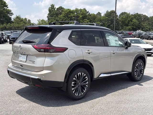 2026 Champagne Silver Metallic Nissan Rogue Platinum AWD SUV