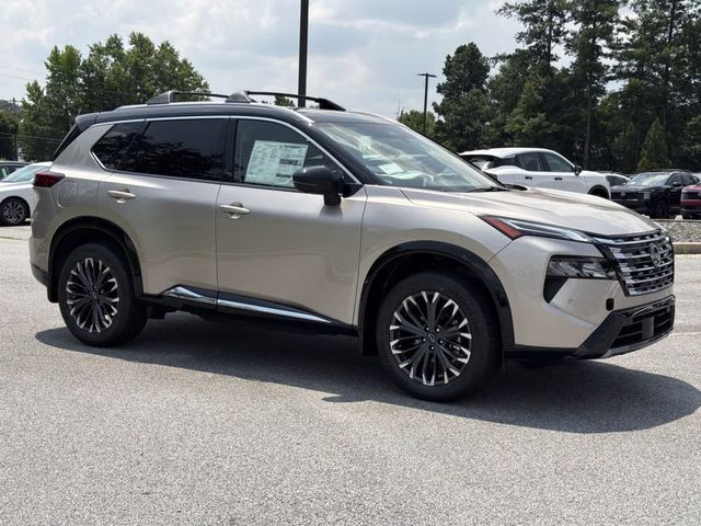 2026 Champagne Silver Metallic Nissan Rogue Platinum AWD SUV