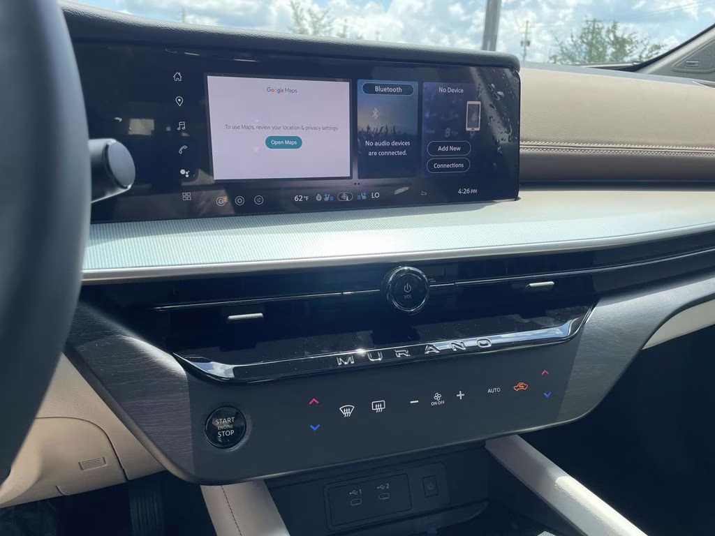 2026 Super Black Nissan Murano Platinum AWD SUV