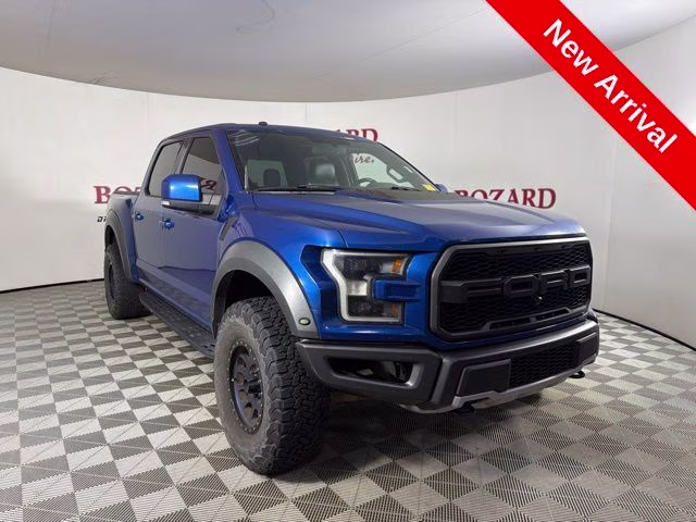 2018 Lightning Blue Ford F-150 Raptor 4X4 Truck