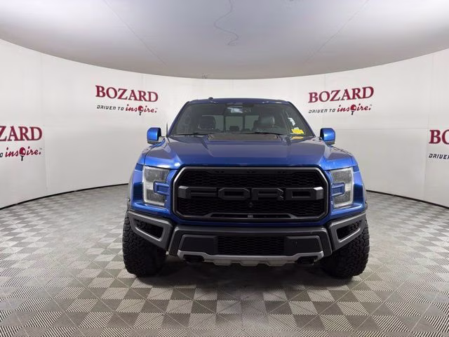 2018 Lightning Blue Ford F-150 Raptor 4X4 Truck