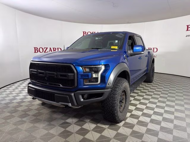 2018 Lightning Blue Ford F-150 Raptor 4X4 Truck