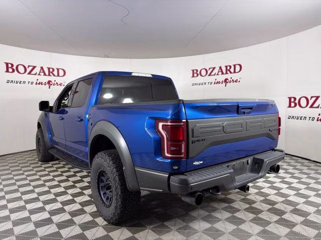 2018 Lightning Blue Ford F-150 Raptor 4X4 Truck