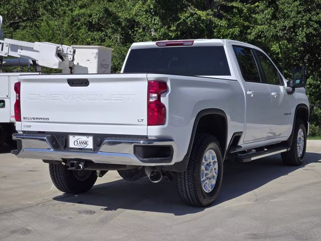 2025 Summit White Chevrolet Silverado 2500HD LT 4X4 Truck