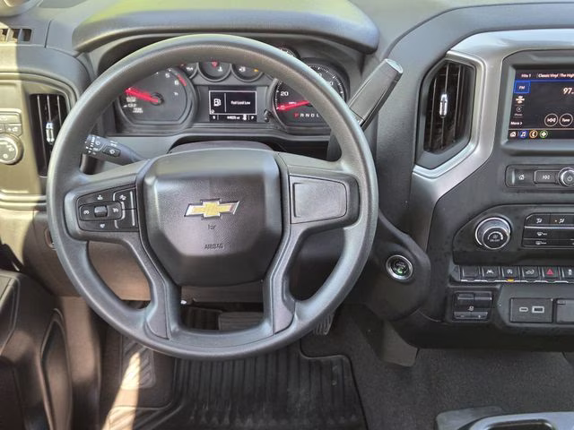 2024 Sterling Gray Metallic Chevrolet Silverado 1500 Custom RWD Truck