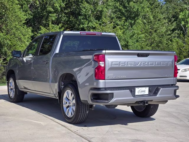 2024 Sterling Gray Metallic Chevrolet Silverado 1500 Custom RWD Truck