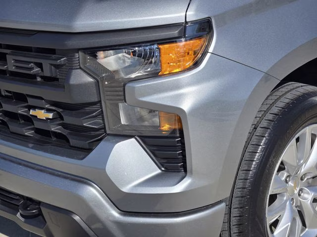 2024 Sterling Gray Metallic Chevrolet Silverado 1500 Custom RWD Truck
