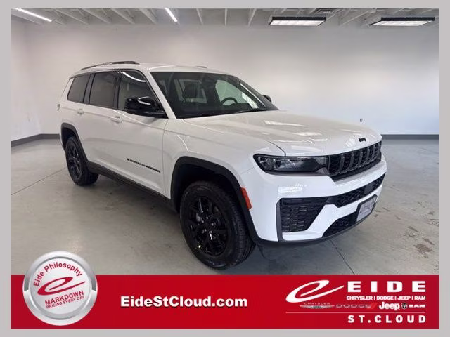 2026 Bright White Clearcoat Jeep Grand Cherokee L Altitude 4X4 SUV