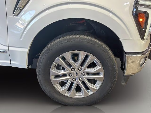 2024 White Metallic Ford F-150 Lariat 4X4 Truck