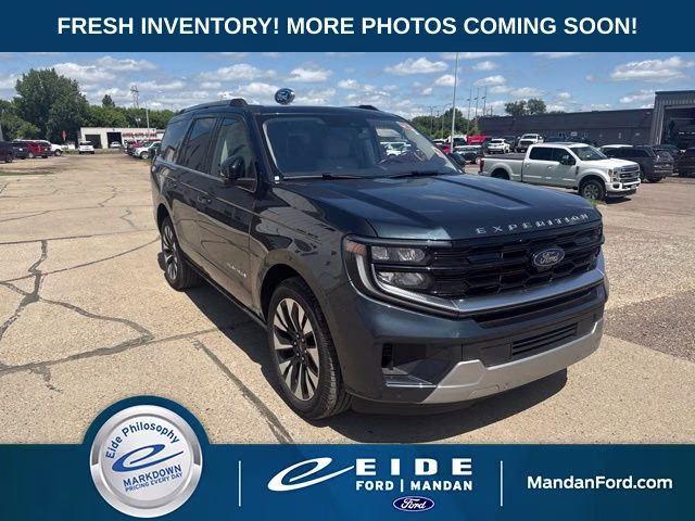 2025 Blue Metallic Ford Expedition Platinum 4X4 SUV